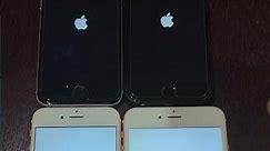iPhone 6s on iOS 12 vs iOS 13 vs iOS 15 boot up test #shorts #iphone6s #ios12 #ios13 #ios15