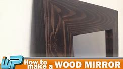 How to make a Wood Mirror Frame