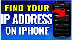 How To Look Up IP Address on iPhone