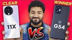 best 5G phone under ₹15,000 | MOTO g54 5G vs realme 11X