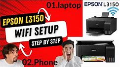 EPSON L3150 WiFi Setup Step bu Step | How to connect WiFi With Mobile | WiFi Direct Connection