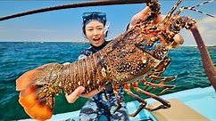 阿曼抓巨型龙虾，海底追逐鳐鱼群，做一桌春季海鲜盛宴!| 趕海 | 龍蝦 | 扇貝 | 阿曼 | 浮潛 | 海鮮 | 美食 |