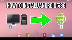 How to Install Android x86 on ANY PC as your Main OS | Android on PC