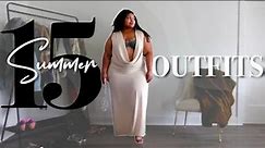 15 CASUAL & CUTE SUMMER OUTFITS 2023 | plus size lookbook