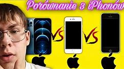 Porównanie iPhone 5c vs iPhone 8 vs iPhone 12 Pro który lepszy ?