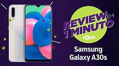 Samsung Galaxy A30s - Ficha Técnica | REVIEW EM 1 MINUTO - ZOOM