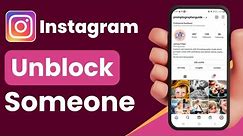 How to Unblock Someone on Instagram - EASY STEPS