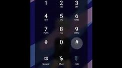Samsung Galaxy A22 5G Incoming Call Screen Video