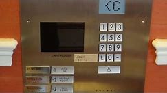 Schindler Miconic 10 Traction elevators @ JW Marriott Washington DC (destination Dispatch)