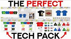 HOW TO DESIGN THE PERFECT TECH PACK FOR YOUR CLOTHING BRAND IN 2024