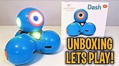 Unboxing & Let's Play - DASH - Smart Award Winning Robot - By: Wonder Workshop FULL REVIEW!