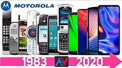 All Motorola Phones Evolution 1983-2020