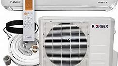 Pioneer Air Conditioner WYS012A-20 Wall Mount Ductless Inverter+ Mini Split Heat Pump, 12000 BTU-110/120V