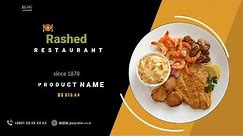 food promotion video template | restaurant promo video | video templates