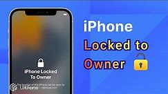 Fix iPhone Locked To Owner ! How To Unlock iCloud Activation ! Fix Disable Apple ID iOS 13/14/15/16