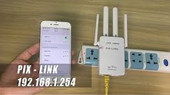 Pix-Link : 192.168.1.254 ( myrepeater.net ) | set up mini router in Mobile | NETVN