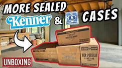 Opening Sealed Vintage Kenner & Hasbro Toy Cases from the 80s & 90s !