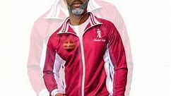 Here's a quick look at our latest tracksuit in a vintage colorway and style, with inspiration drawn from the West Indies Cricket Team. Available today at cricketclubshop.com #cricket #tracksuit #new #trending #explore #explorepage | Cricketclubshop