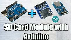 SD Card Module with Arduino