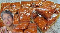 Nueva receta de chorizo de cerdo y el procedimiento 🐷🌶🧄 | Cocina tutuli