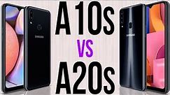 A10s vs A20s (Comparativo)