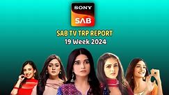 Sony Sab TV Trp Report l 19 Week 2024 l Top 06 Shows