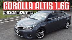 2015 Toyota Corolla Altis 1.6G Automatic | Walkthrough & Review