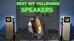 Build Your Own Awesome 8" DIY Full Range Speakers With Incredible Sound!
