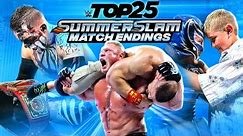 25 dramatic SummerSlam match endings: WWE Top 10, Aug. 3, 2023