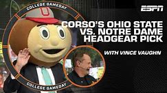 Lee Corso's SHOCKING headgear pick for Ohio State vs. Notre Dame with Vince Vaughn | College GameDay