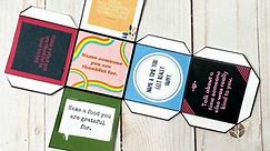 Gratitude Dice Game for Families