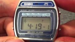 Casio Melody Alarm Vintage Digital Watch