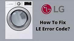 ✨ LG Washer Has LE Error? LET’S FIX IT! ✨