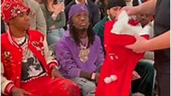 A Boogie is gifted an ugly Christmas hoodie