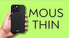 My NEW FAVORITE THIN CASE?? - Mous Super Thin Case for iPhone 15 Pro Max