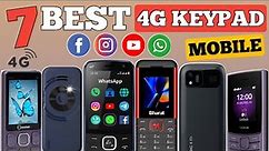 Top 7 New 4G Keypad Mobile in 2023 😍😍 | Best 4G Keypad Phone in India | Review Firm
