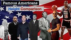 Height Comparison | Famous Americans