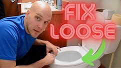 How to Quickly Fix a Loose Toilet Seat