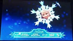 Frozen 2014 DVD Menu Walkthrough
