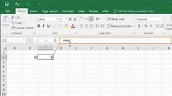 How to Enter and Edit a Formula in Excel