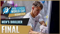 Men's Boulder final | Keqiao 2024