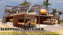 Container Restaurant Design | Cafe Design idea