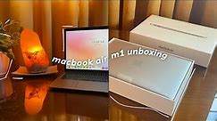 Macbook Air M1 💻 (space gray) unboxing in 2023 📦