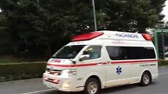 Japanese Ambulance Close up - Emergency Response