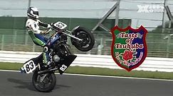 This is a motorbike race that reminds us of AMA superbike championships in the 1980’s