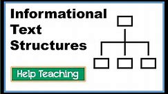Informational Text Structures | Reading Lesson
