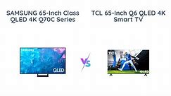 🔥 Samsung Q70C vs TCL Q6 - Battle of the 65-Inch QLED 4K TVs! 🎮🌈