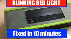 Fix the blinking red light issue on the Bose Soundlink Mini 2 Speaker in 10 minutes!