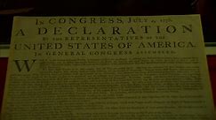 BBC Newsline - United States Declaration of Independence...