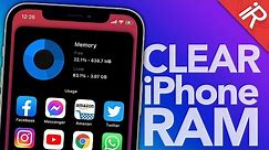 How To Clear iPhone RAM Memory on iOS 14 (3 Methods)
